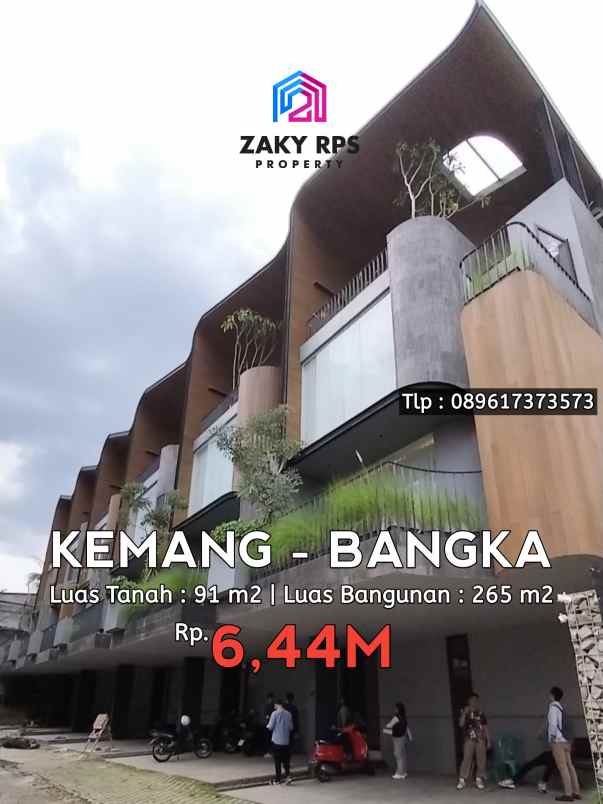 dijual rumah kemang