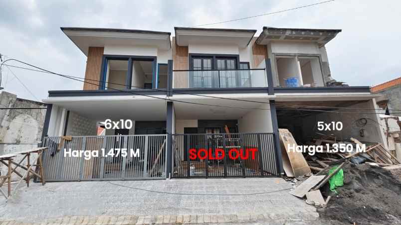 dijual rumah ketintang baru