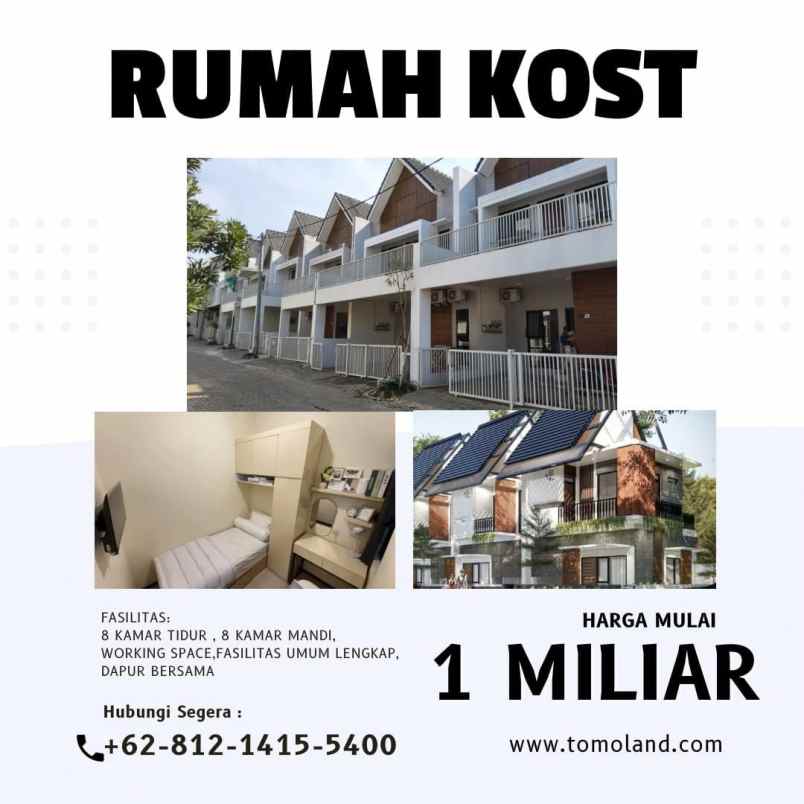 dijual rumah merjosari