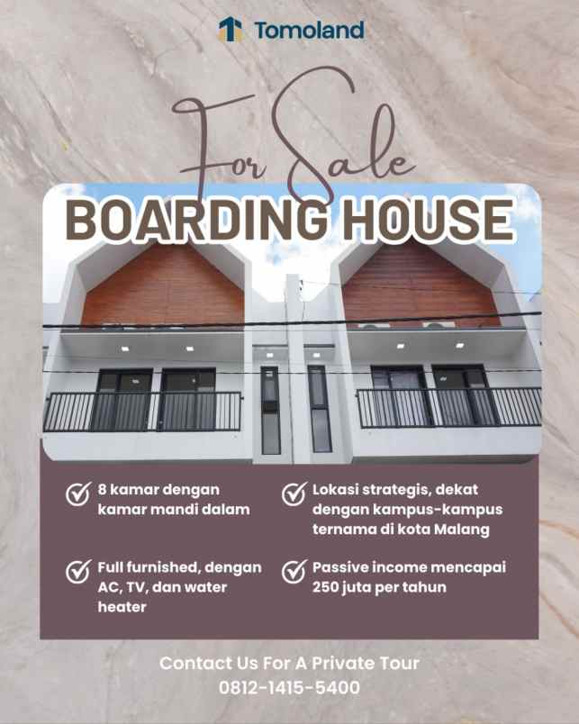 dijual rumah merjosari