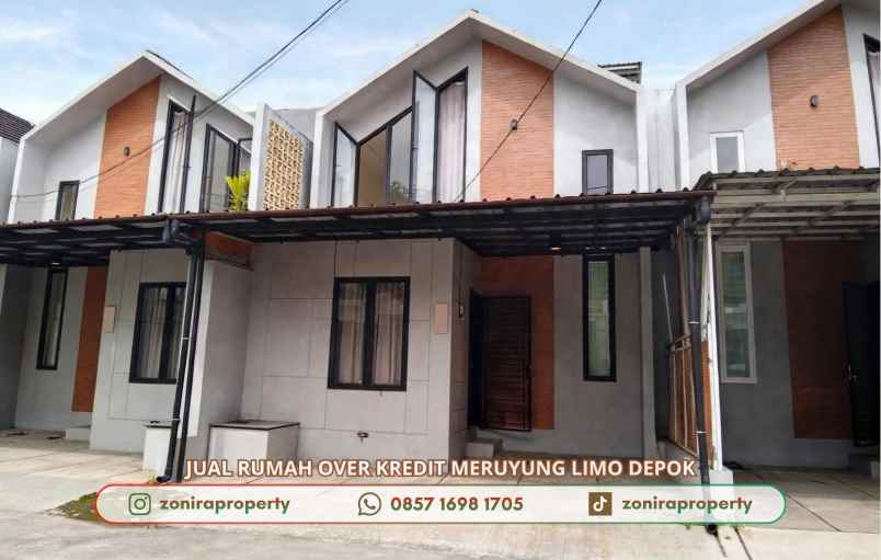 dijual rumah meruyung limo depok