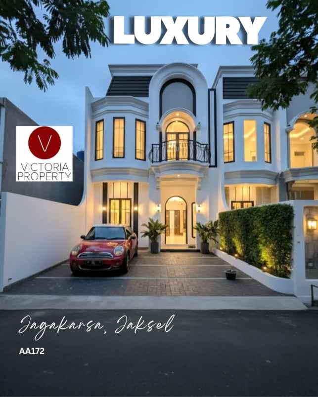 dijual rumah modern classic di jagakarsa jaksel