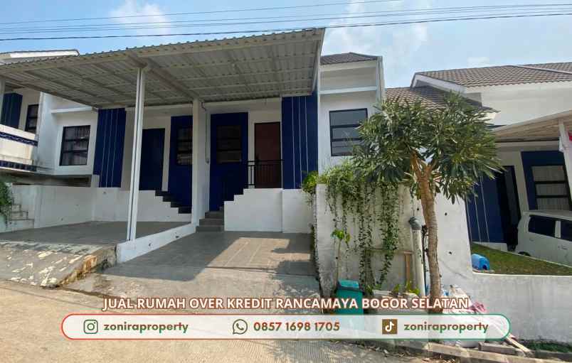 dijual rumah rancamaya bogor selatan