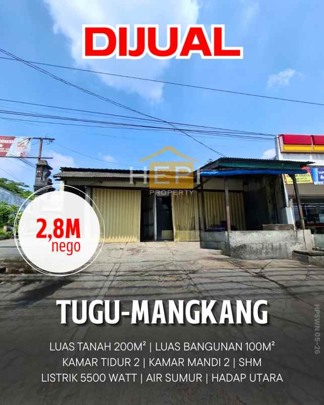dijual rumah raya di tugu mangkang semarang