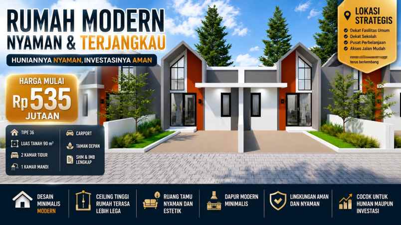 dijual rumah rumah kkr 2 timur