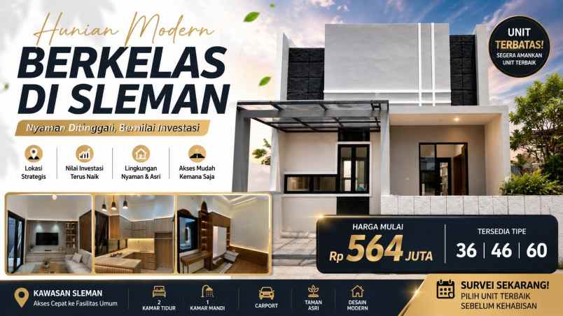 dijual rumah rumah virendra bendan sleman
