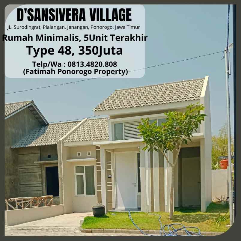 dijual rumah surodingrat puyut