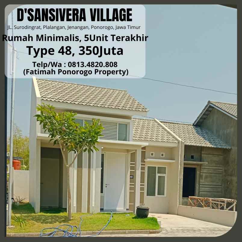 dijual rumah surodingrat puyut