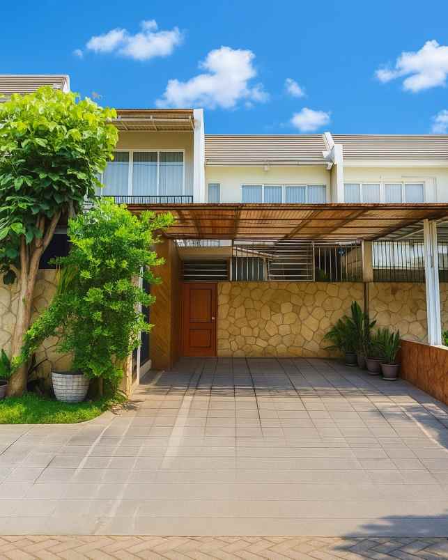 dijual rumah tropical forest mansion