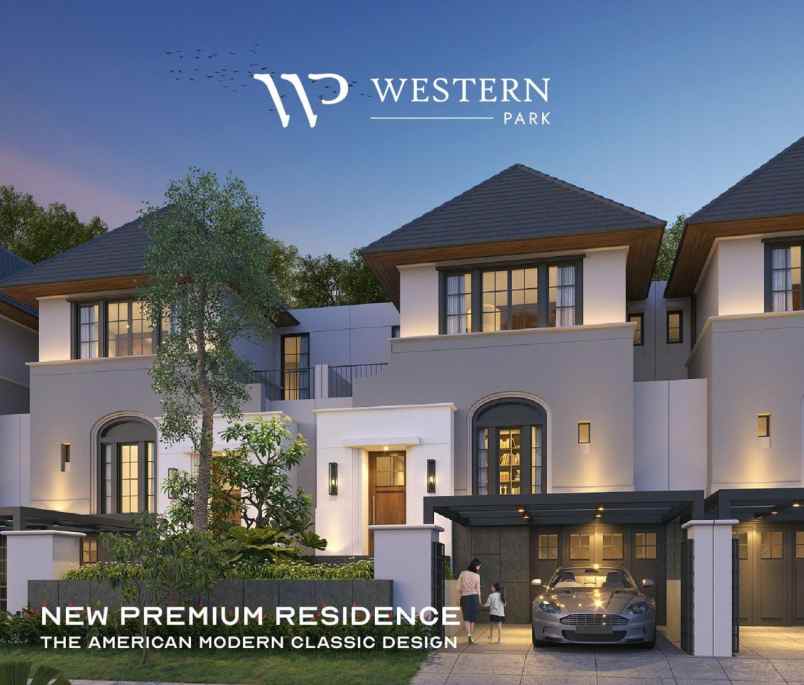 dijual rumah western park pondok