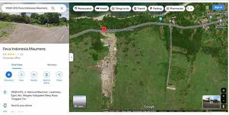 dijual tanah bekas pabrik di maumere lokasi strategis