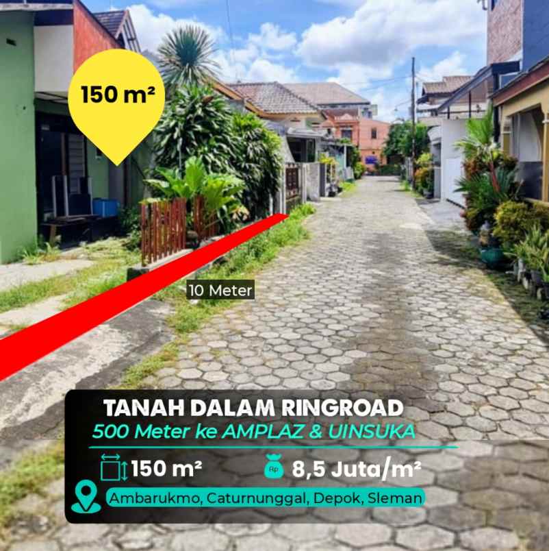 dijual tanah dalam ringroad