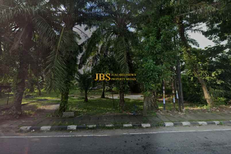 dijual tanah di jalan soekarno hatta binjai km17