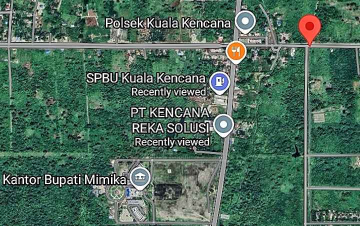 dijual tanah di timika shm 5 000 m2