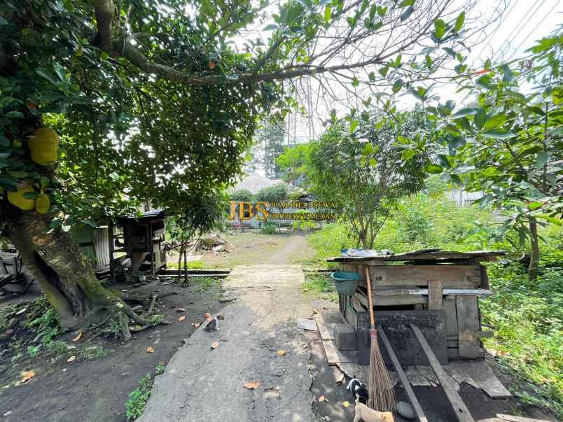 dijual tanah hook jalan brig jend zein hamid