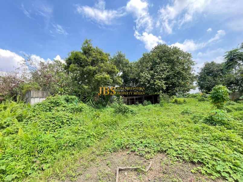 dijual tanah hook jalan brig jend zein hamid