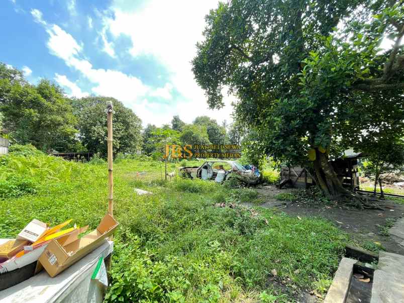 dijual tanah hook jalan brig jend zein hamid