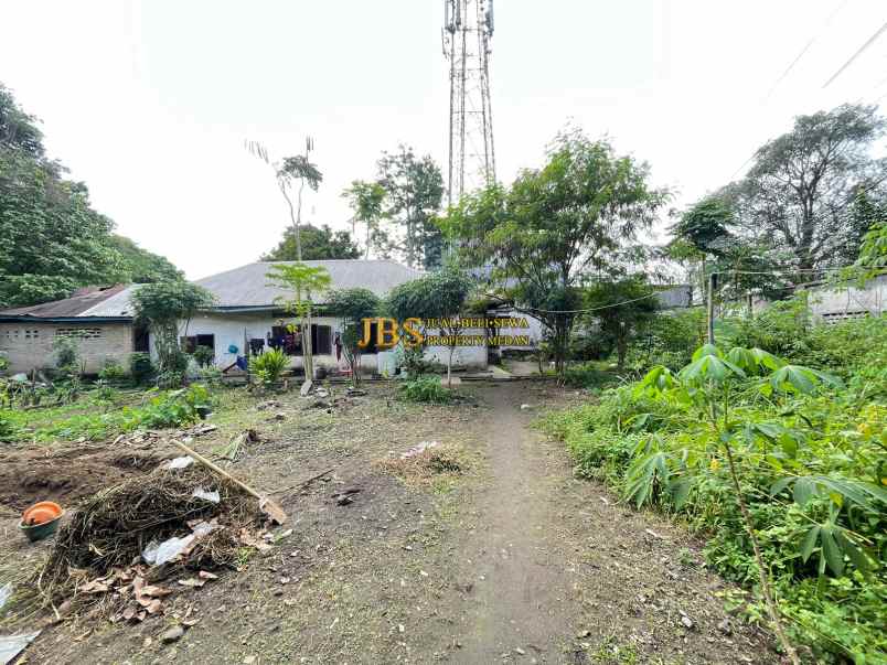 dijual tanah hook jalan brig jend zein hamid