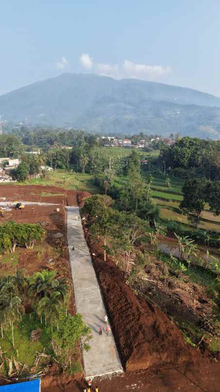 dijual tanah jalan ciburayut cigombong