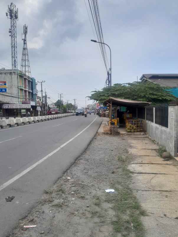 dijual tanah jalan karya wisata