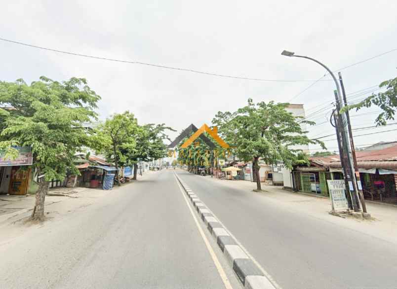 dijual tanah jalan letda sujono depan
