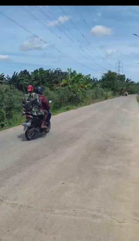 dijual tanah jalan raya kali cbl