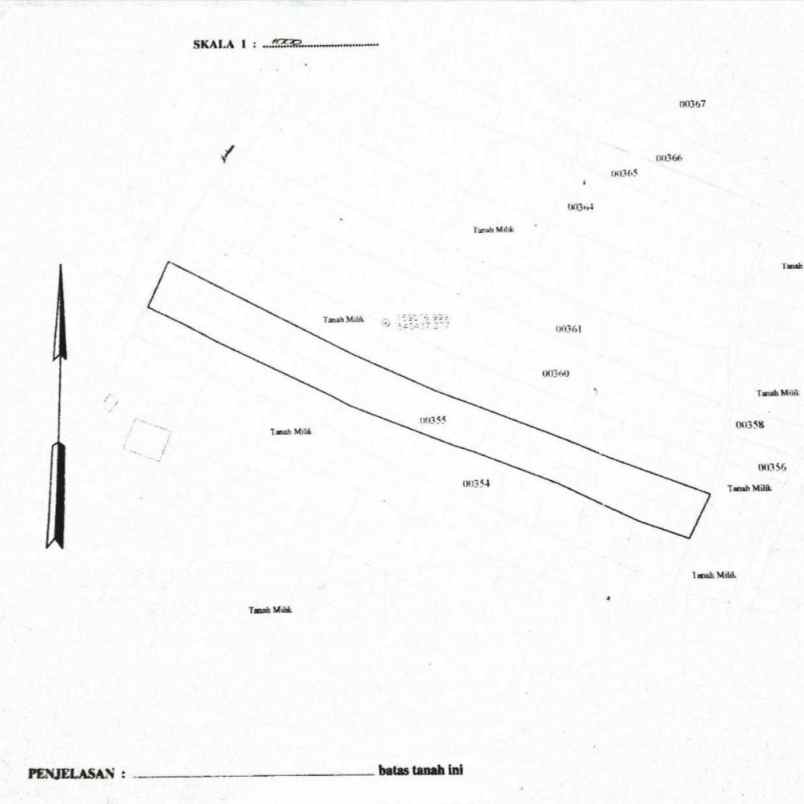 dijual tanah jl babadan pantai 5