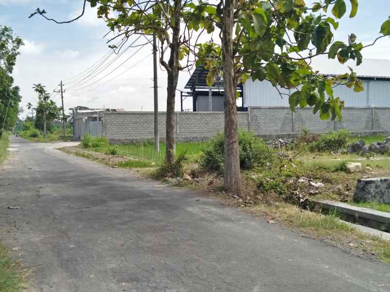 dijual tanah jl pku gamping mejing