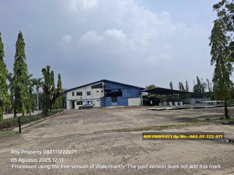 dijual tanah jl raya cakung cilincing