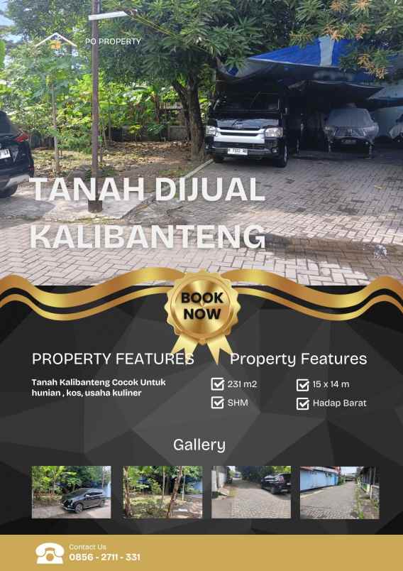 dijual tanah kalibanteng