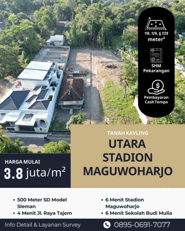 dijual tanah karanganyar utara sd model