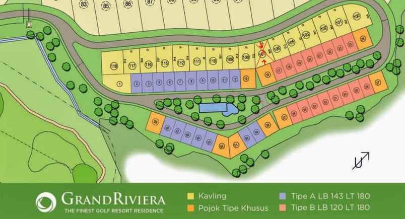 dijual tanah kavling di taman dayu