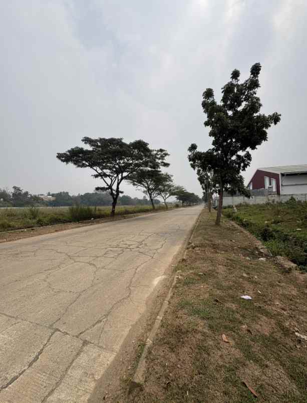 dijual tanah kawasan industri millenium