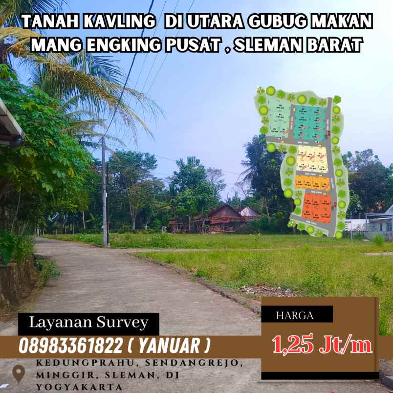 dijual tanah kedungprahu sendangrejo