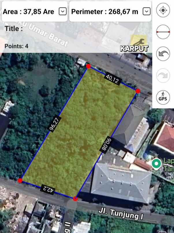 dijual tanah kerobokan kelod