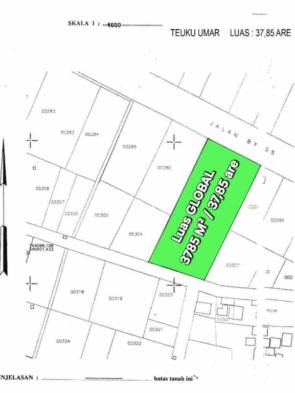 dijual tanah kerobokan kelod