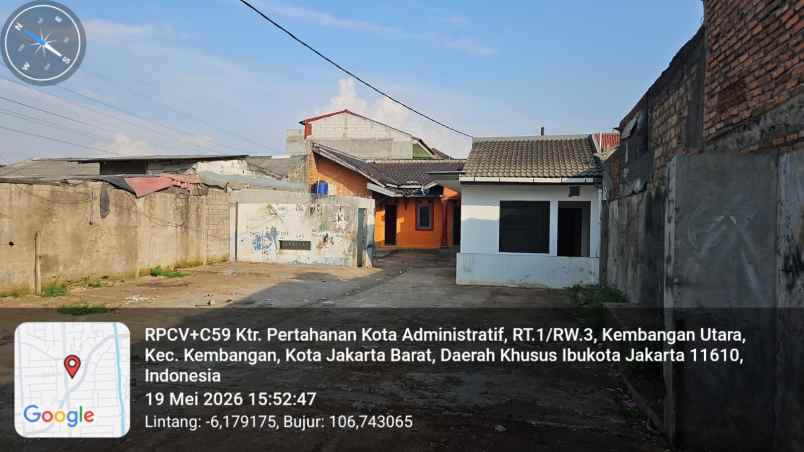 dijual tanah meruya selatan