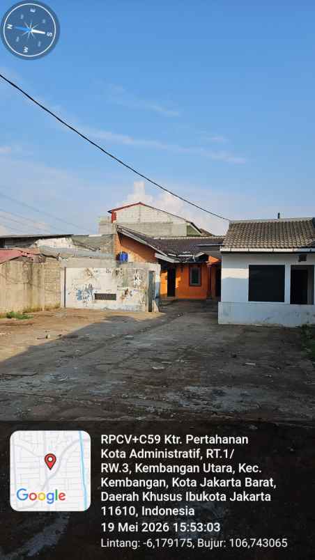 dijual tanah meruya selatan
