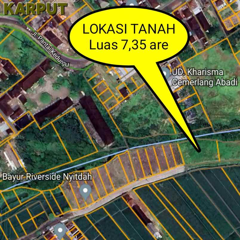 dijual tanah pantai kedungu