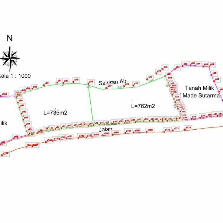 dijual tanah pantai kedungu