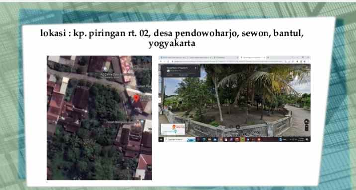 dijual tanah pendowoharjo sewon bantul yogyakarta