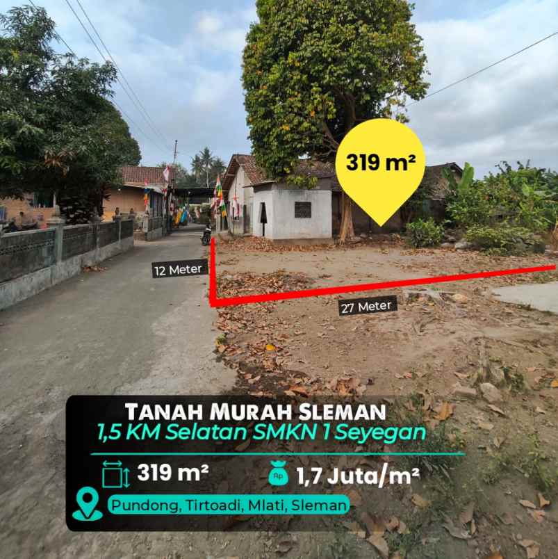 dijual tanah sleman