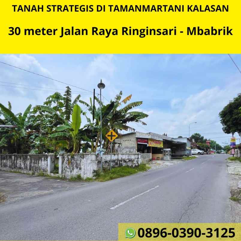 dijual tanah tamanan pabrik