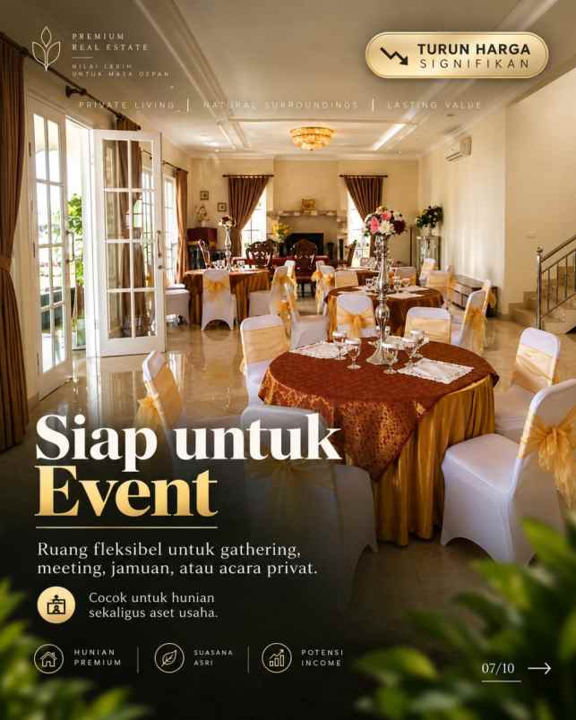 dijual villa ciampea kab bogor
