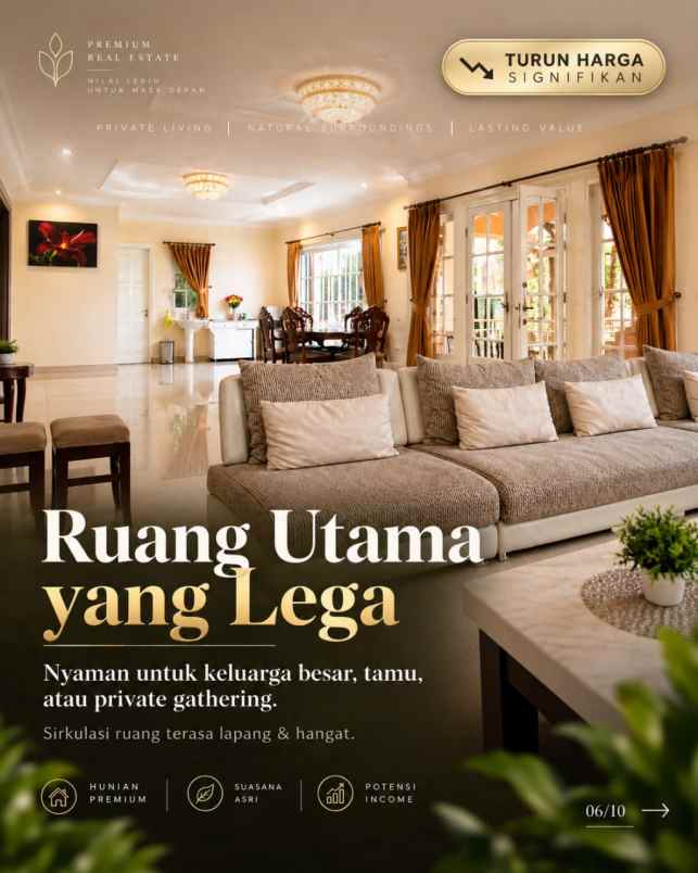 dijual villa ciampea kab bogor