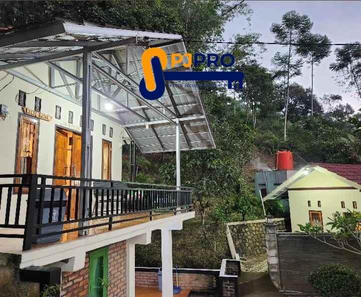 dijual villa leuwiliang bogor lingkungan asri bagus