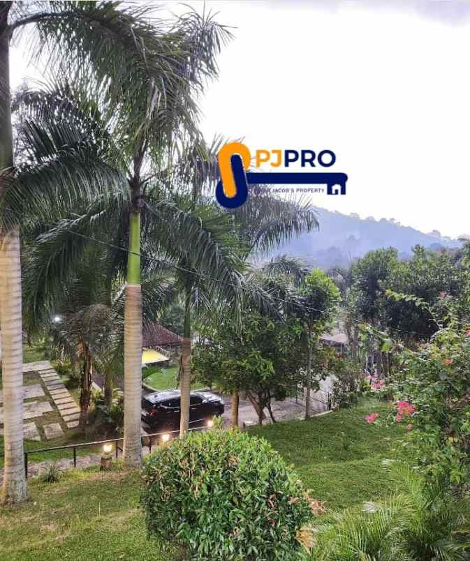 dijual villa leuwiliang bogor lingkungan asri bagus