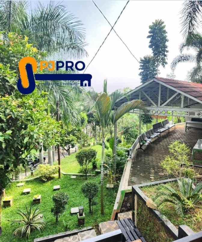dijual villa leuwiliang bogor lingkungan asri bagus