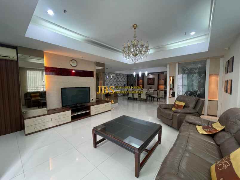 disewakan cambridge condominium tower picasso medan