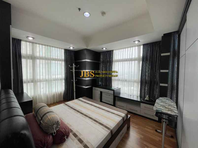 disewakan cambridge condominium tower picasso medan